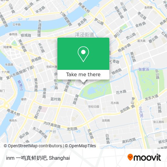 inm 一鸣真鲜奶吧 map
