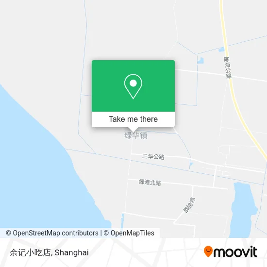 余记小吃店 map