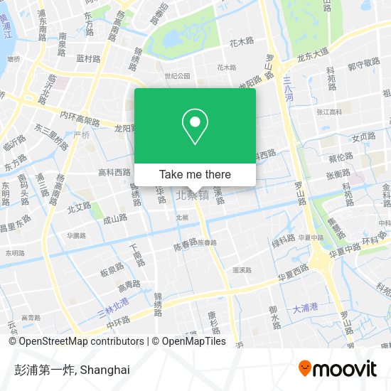 彭浦第一炸 map