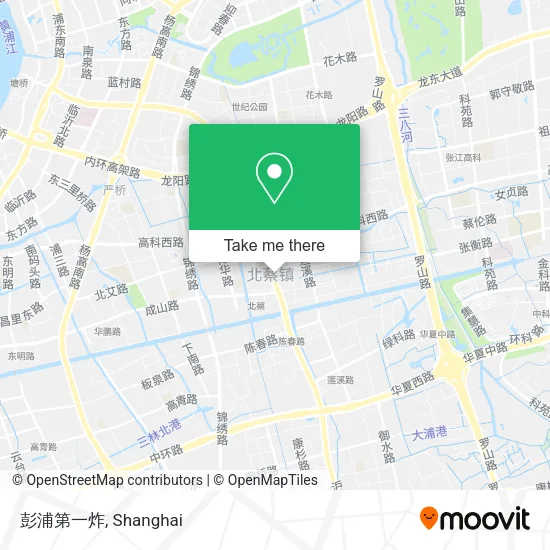 彭浦第一炸 map