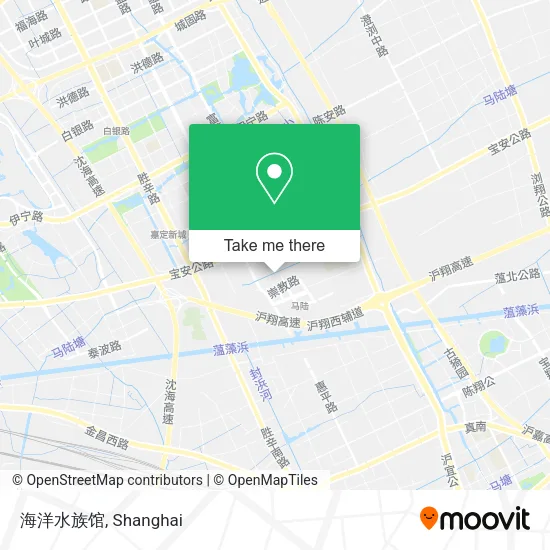 海洋水族馆 map