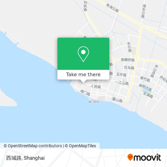 西城路 map