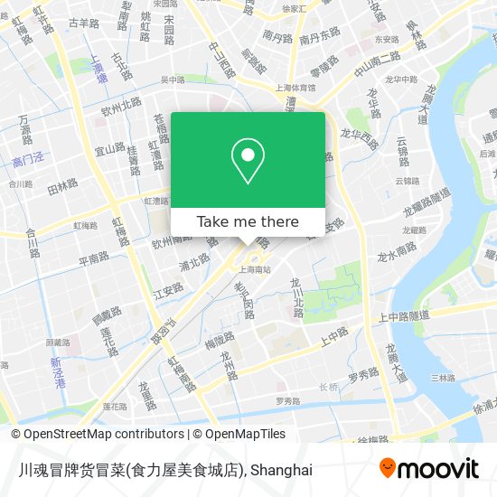川魂冒牌货冒菜(食力屋美食城店) map