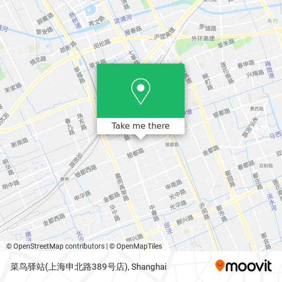 菜鸟驿站(上海申北路389号店) map