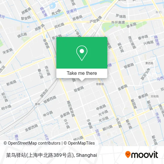 菜鸟驿站(上海申北路389号店) map