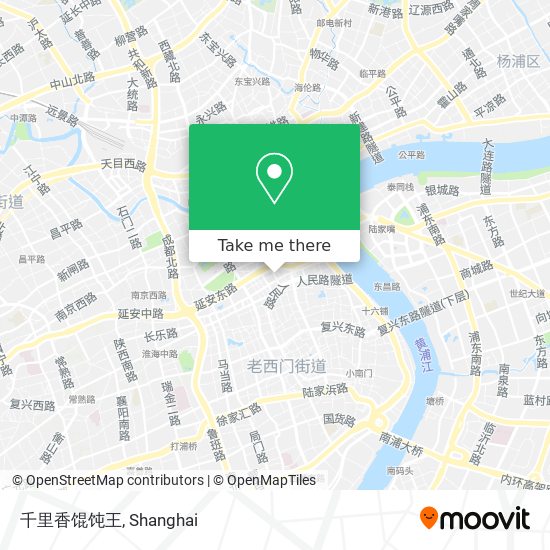 千里香馄饨王 map