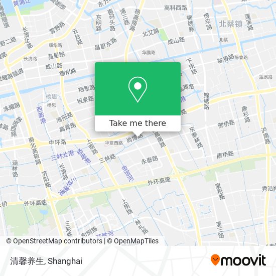 清馨养生 map