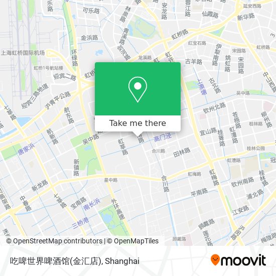 吃啤世界啤酒馆(金汇店) map