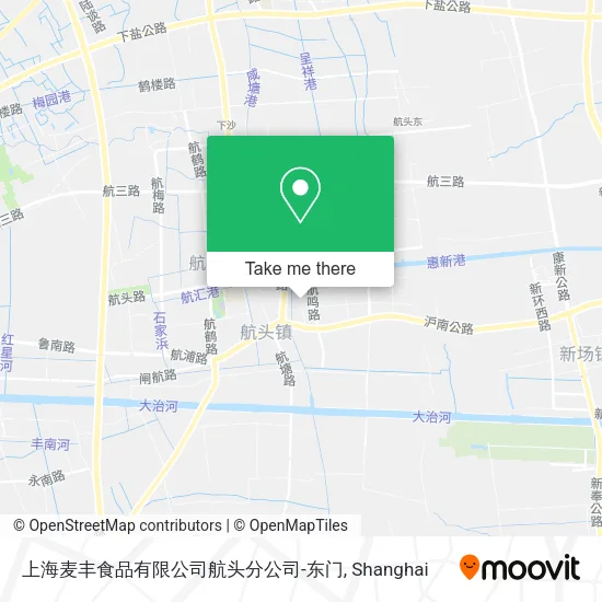 上海麦丰食品有限公司航头分公司-东门 map