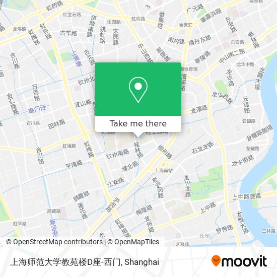 上海师范大学教苑楼D座-西门 map