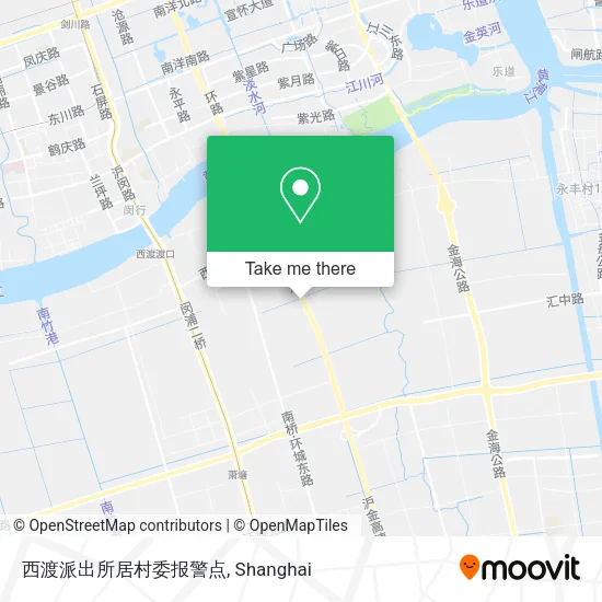 西渡派出所居村委报警点 map