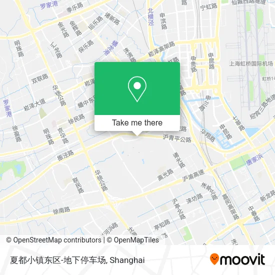 夏都小镇东区-地下停车场 map