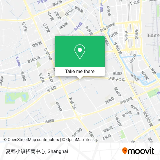 夏都小镇招商中心 map