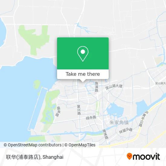 联华(浦泰路店) map