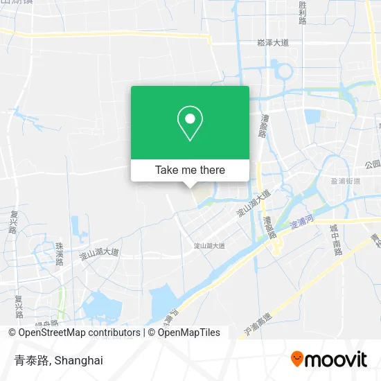 青泰路 map