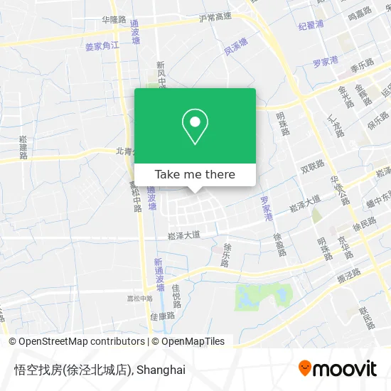 悟空找房(徐泾北城店) map
