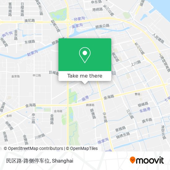 民区路-路侧停车位 map