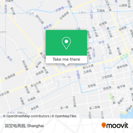 国贸电商园 map