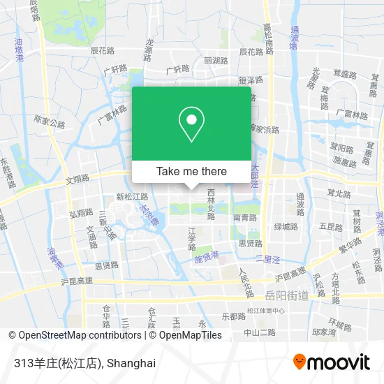 313羊庄(松江店) map