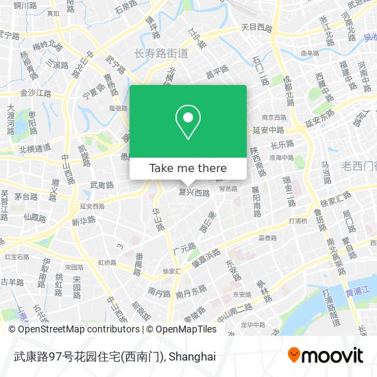 武康路97号花园住宅(西南门) map