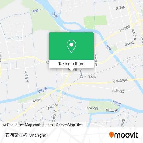 石湖荡江桥 map