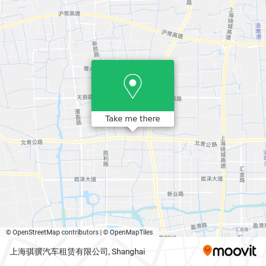 上海骐骥汽车租赁有限公司 map