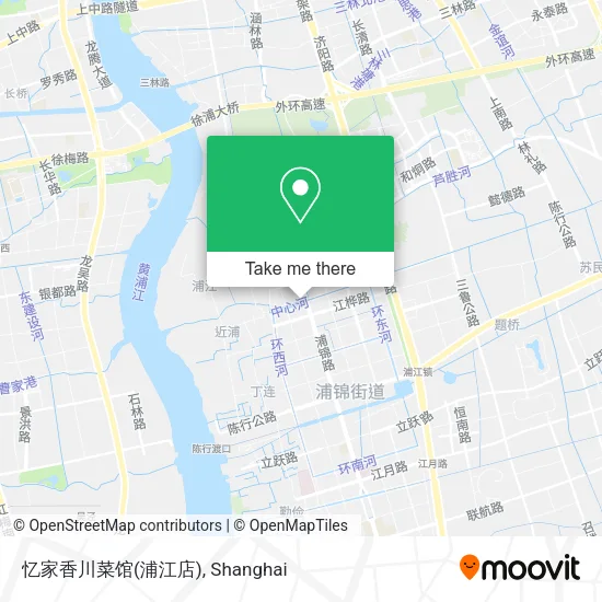 忆家香川菜馆(浦江店) map