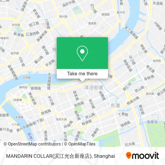 MANDARIN COLLAR(滨江光合新座店) map