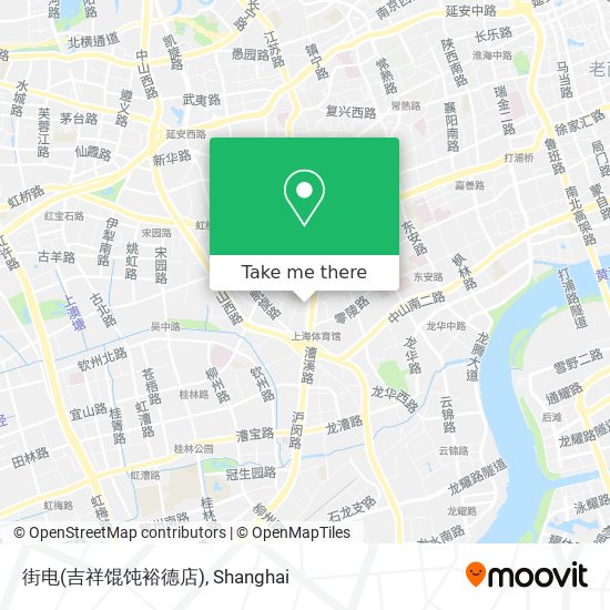 街电(吉祥馄饨裕德店) map