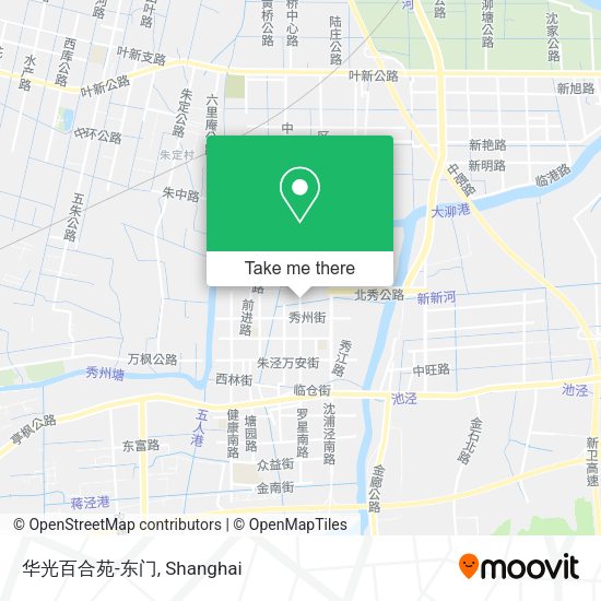 华光百合苑-东门 map