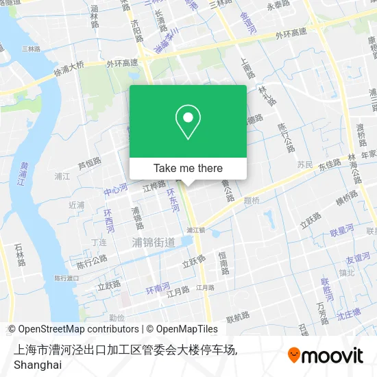 上海市漕河泾出口加工区管委会大楼停车场 map