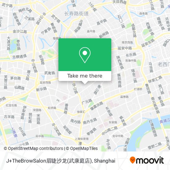 J+TheBrowSalon眉睫沙龙(武康庭店) map