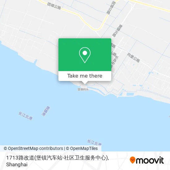 1713路改道(堡镇汽车站-社区卫生服务中心) map