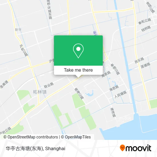 华亭古海塘(东海) map