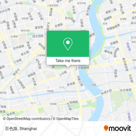 百色路 map