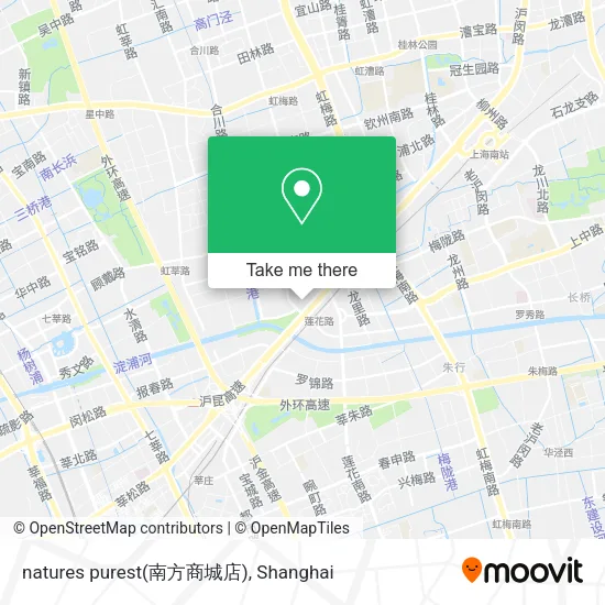 natures purest(南方商城店) map