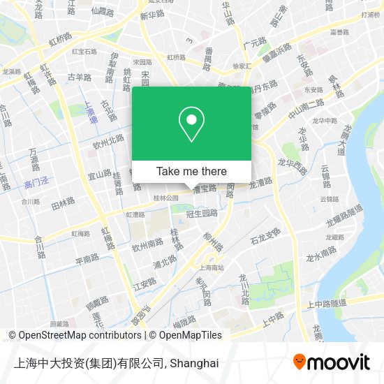 上海中大投资(集团)有限公司 map