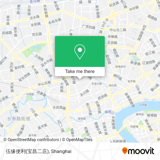 伍缘便利(宝昌二店) map