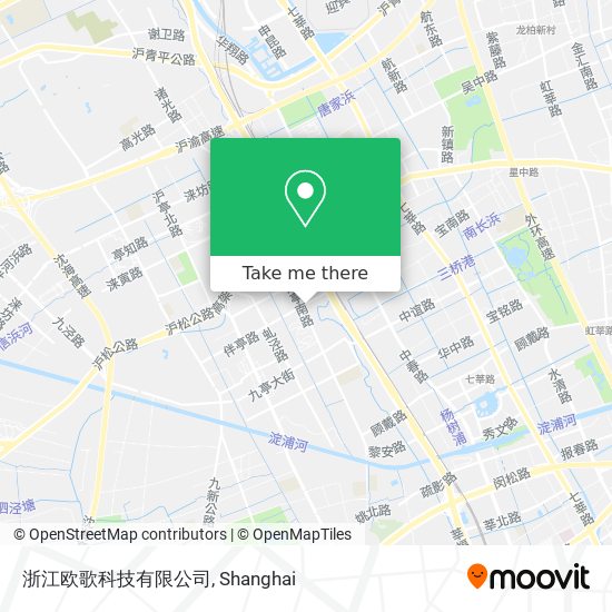 浙江欧歌科技有限公司 map