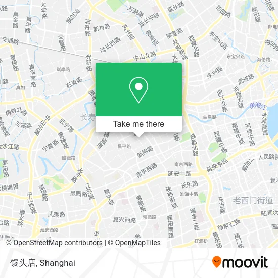 馒头店 map