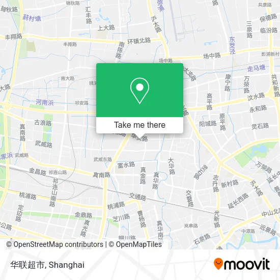 华联超市 map