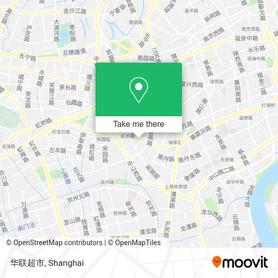 华联超市 map