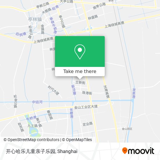 开心哈乐儿童亲子乐园 map