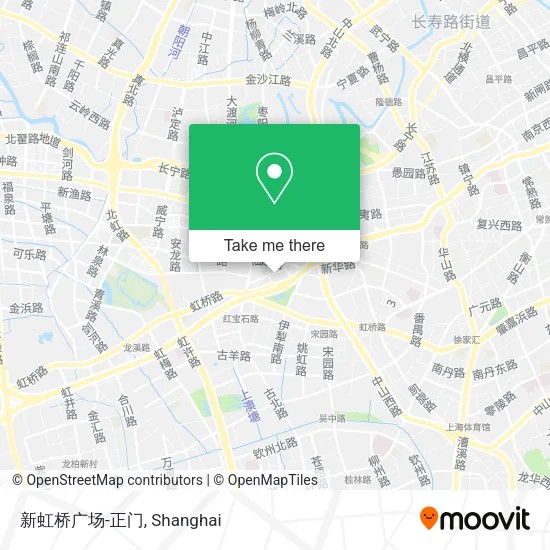 新虹桥广场-正门 map
