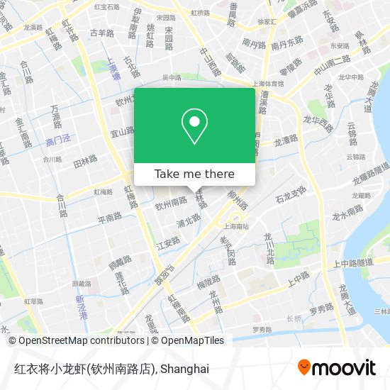 红衣将小龙虾(钦州南路店) map