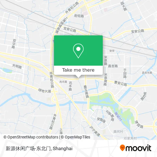 新源休闲广场-东北门 map