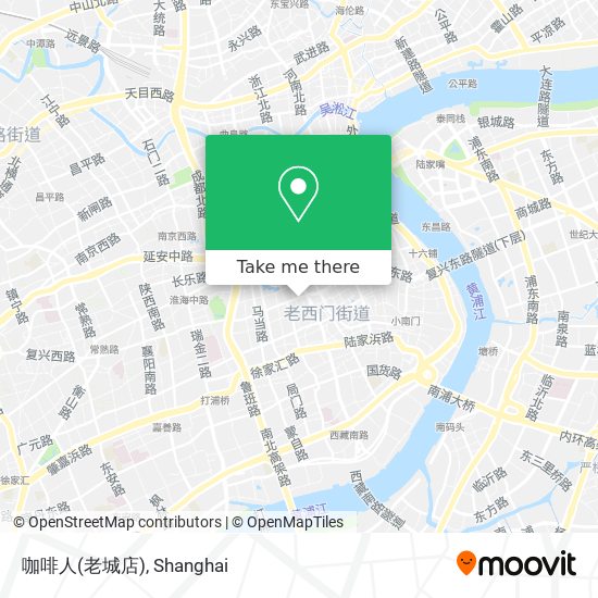 咖啡人(老城店) map