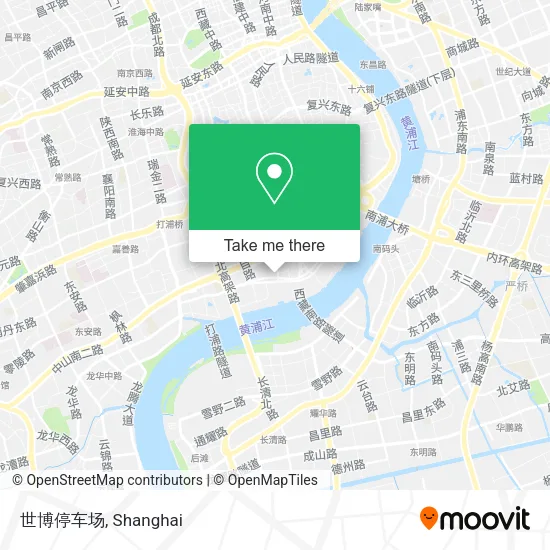 世博停车场 map