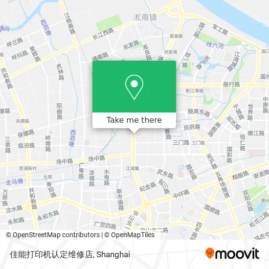 佳能打印机认定维修店 map