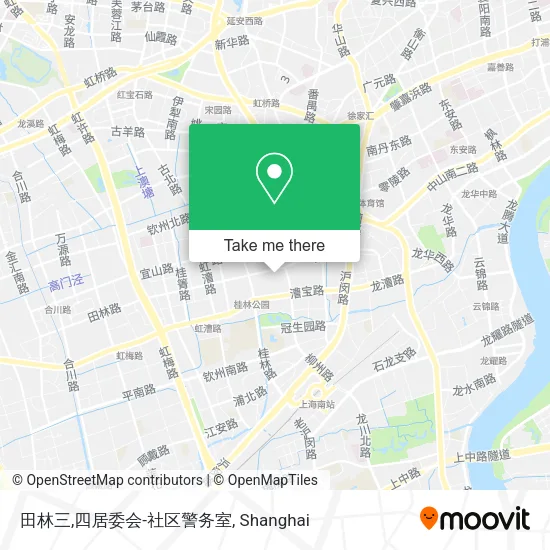 田林三,四居委会-社区警务室 map